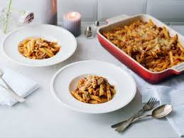 Baked Ziti With Italian Sausage Recipe With Video Kitchen Stories Salsiccia Rezepte Rezepte Italienische Wurst Rezepte