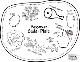 Happy Passover While You Prepare Dinner Keep Your Kids Busy And Artistic With A Printable Seder Placemat Coloring Page Business For Kids Passover Seder