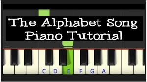 Not for big kids, nothing over 30 pounds. Easy Piano Tutorial The Alphabet Song Youtube