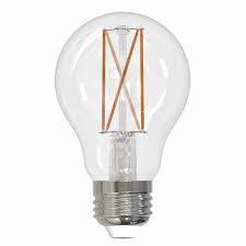 Each has a c7 shape and a candelabra base. Lamp Parts Lighting Parts Chandelier Parts 7w Led 60w Incandescent A 19 Clear Filament E 26 Base Led Bulb Bueledfa19c60 Grand Brass Lamp Parts Llc