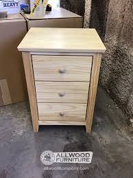 It features a warm finish, three drawers with metal pull knobs. 3 Drawer Nightstand Baton Rouge Brwh 544 Sold All Wood Furniture