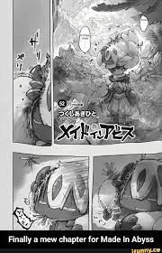 finally a mew chapter for made in abyss finally a mew chapter for made in abyss ifunny メイドインアビス かわいい動物の絵 漫画