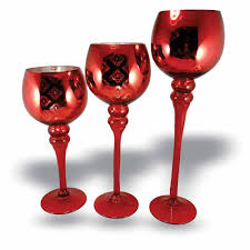 With our amazing selection candles and holders, you'll blow your guests away! Red Crackle Glass Candle Holders 3 Pcs Set Fairo Pk Faisalabad