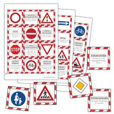Verkehrszeichen Memory In 2020 Grundschulmaterial Verkehrserziehung Verkehrserziehung Grundschule