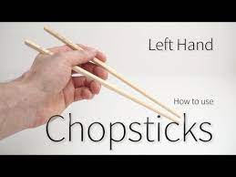 Folge deiner leidenschaft bei ebay! How To Use Chopsticks Left Hand How To Hold Chopsticks Correctly Youtube How To Hold Chopsticks Chopsticks Left Handed