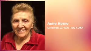 Anne Horne (November 22, 1933