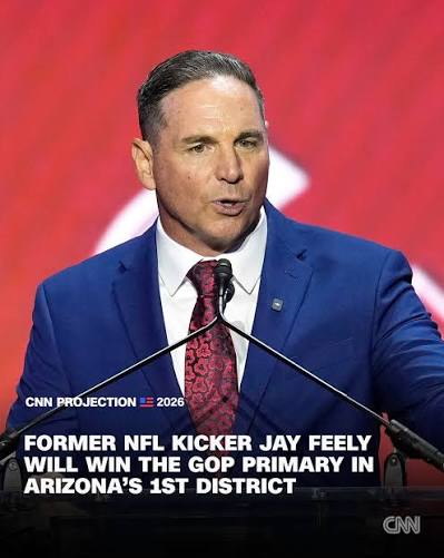 CNN Politics | Former NFL kicker Jay Feely will win the GOP House primary  in Arizona's 1st Congressional District, CNN's Decision Desk projects. On  the... | Instagram