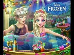 Frozen Game Elsa And Jack Jacuzzi Episode Disney Frozen Game Frozen Games Disney Frozen Anna Games