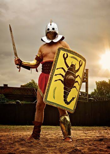 Roman Gladiator Secutor Minecraft Skin