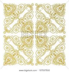 Seamless tribal native american indian borders vector. Vector Indian Floral Vector Photo Free Trial Bigstock