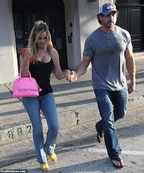 Denise richards was born in downers grove, illinois, the older of two daughters of joni lee, who owned a coffee shop, and irv richards, a telephone engineer. Denise Richards Seen With Husband Aaron Phyper After She Reveals Her Ex Charlie Sheen Bled Her Dry Daily Mail Online