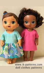 dress pattern for baby alive doll babyalive babyaliveclothes babyalivepattern babyalivedoll babyaliveclothing babydoll ropa de muneca ropa gatos
