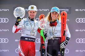 Marcel hirscher is an austrian former world cup alpine ski racer. Marcel Hirscher Austria Mikaela Shiffrin Usa Ski World Cup Winners 2019 Images Skiing Posters