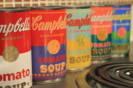 One of the things we always have on hand are cans of campbell's soup, which can be used to cure the sniffles (chicken noodle soup) or make a comforting. Andy Warhol Campbell Soup Cans At Target Kool Kate S Engagement Story Priceless