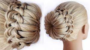 Very Easy And Beautiful Juda Hairstyle Wedding Hairstyle Hairstyle For Long And Med Hair Styles Braided Hairstyles Tutorials Easy Headband Hairstyles