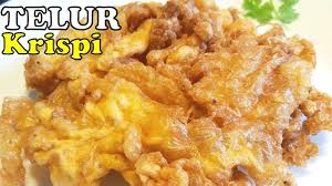 Makin sedap saat dipadukan dengan sayur. Resep Telur Dadar Krispi Crispy Fried Egg Recipe Youtube