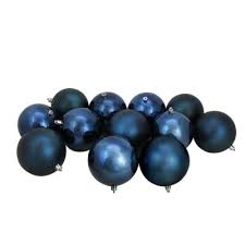 The average price for blue lights christmas lights ranges from $10 to $200. Northlight 4 In 100 Mm Sapphire Blue Shatterproof Shiny And Matte Christmas Ball Ornaments 12 Count 32911652 The Home Depot