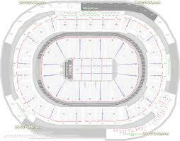 Detailed Seat Row Numbers End Stage Full Concert Sections