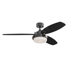 Maybe you would like to learn more about one of these? Westinghouse Alloy Led 52 Inch Reversible Three Blade Indoor Ceiling Fan Gun Metal Finish With Led