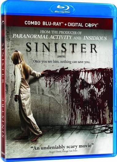 Amazon.com: Sinister - BLURAY, Digital Copy : Ethan Hawke, Juliet Rylance,  Fred Thompson, James Ransone, Clare Foley, Nicholas King, Vincent  D'Onofrio, Scott Derrickson, Brian Kavanaugh-Jones, Jason Blum: Movies & TV