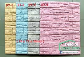 Xốp dán tường 3D mẫu mới | Tấm Ốp Dán Tường Đẹp GIÁ KHO!