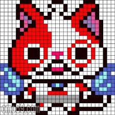 ﾌﾞﾁﾆｬﾝ B Jpg 411 411 Yokai Watch Perle A Repasser Modeles Point De Croix