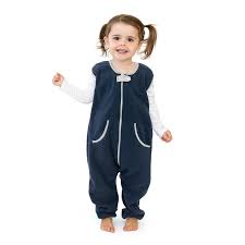 Amazon Com Baby Deedee Sleep Fleece Kicker Sack With Feet Wearable Blanket Sleeper 2 4t Navy 12 Oz Everything Else