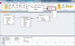 Find The Top Or Bottom Of Any Access Summary Query In Just A Few Steps Using The Return Field Microsoft Access Tips Blog Topics Access Blog