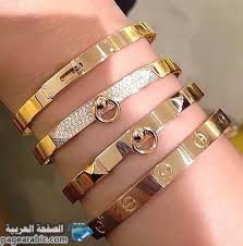 اساور كارتير رائعه وجميلة لكل الجنسين الرجالي والنسائي ونضع لكم اليوم اسعار الاساور من ماركات عالمية وكبير Bracelet Designs Cartier Jewelry Stackable Bangles