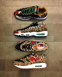 Atmos Nike Air Max 1 Air Max 95 Animal Pack 2 Nike Sb Premium Portmore Grey And Highlights Women