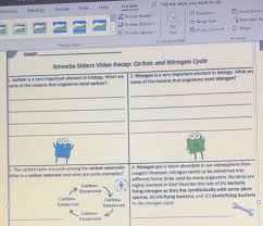 Some of the worksheets for this concept are amoeba sisters answer key, amoeba sisters video recap alleles and genes, amoeba sisters genetic drift answer keys, multiple allele work. Solved Ferences Mailings Review View Help Format O Tell Me What You Want To Do Picture Border Position Send Backv Picture Effects En Wrap Tex Course Hero