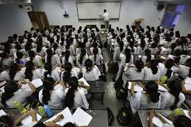 Students in classroom