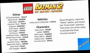 Our lego batman 3 cheat codes wiki will give you information about working cheats codes and how to use it in ps4, xbox, and switch. Lego Batman Dc Super Heroes Money Cheats Lego Batman 2 Lego Batman Lego