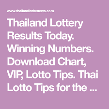 Thailand Lottery Results Today Winning Numbers Download