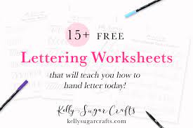 There are a variety of styles to choose from which include islamic, eastern asian and southern asian. 15 Free Lettering Worksheets That Will Teach You How To Letter Kelly Sugar Crafts