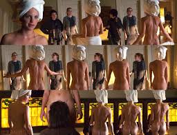 Close-up of her hard nips exposed