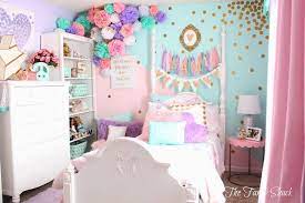Sami Says Ag The Fancy Shack Girls Pastel Bedroom Room Makeover Pastel Room Unicorn Pastel Girls Room Tween Girl Bedroom Girls Bedroom