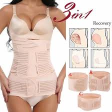 Shop 3 In 1 Postpartum Support Recovery Belly Wrap Waist