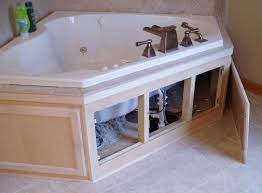 On this post i will go through a simple, inexpensive process, step by step with. Corner Jacuzzi Tub Surround Ideas Novocom Top