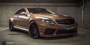 Mercedes Benz Cl65 Amg Prior Design Black Edition Widebody V2 Aero Kit Mercedes Benz Benz Mercedes