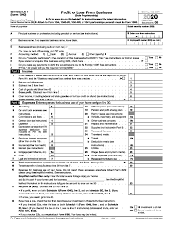 Department of the treasury—internal revenue service. 2020 Form Irs 1040 Schedule C Fill Online Printable Fillable Blank Pdffiller