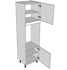 Shop.alwaysreview.com has been visited by 1m+ users in the past month 600mm Double Oven Housing Unit With Storage To Bottom And Top 2150 High 880mm Aperture Total Height 2300 Including 150 Legs