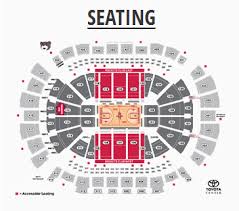 62 Exact Houston Rockets Seating Chart Toyota Center