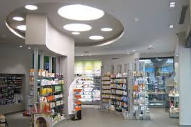 Pharmacy Designed By Voyatzoglou Systems Located Kalamaria N Poseidonos Pharmacy Design Design Home Decor