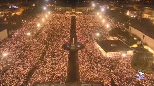 October 13 marks the anniversary of the last apparition of our lady of fatima in which she appeared to three children, lucia de jesus, francisco, and jacinta over the holm of an oak tree just outside the town of fatima, portugal. Prayer Vigil For The Feast Of Our Lady Of Fatima From Fatima Portugal 12 May 2019 Hd Youtube
