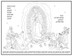 Celebrate mary s feast december 12 with an our lady of guadalupe coloring page. Our Lady Of Guadalupe Coloring Page By Julie Luckey Tpt