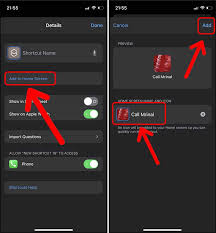 The home screen is shrunk and three icons display on the bottom of the screen. 3 Ways To Add Contact To Home Screen On Iphone Techwiser