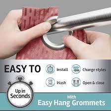 Amazon.com: Zenna Home Blackout Window Curtain, Larson Room Darkening, Easy  Hang Grommet Top (1 Panel), 40 Inches x 84 Inches, Red : Home & Kitchen