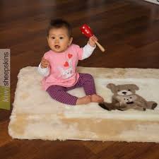 Earlier, we suggested eucalan as a wool cleaning product to use on your sheepskin rug. Large Sheepskin Baby Play Rug Sheepskins Baby Kiwi Sheepskins