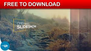 Just type your text and add your video or photo. Cinematic Slideshow After Effects Template Free Download Youtube